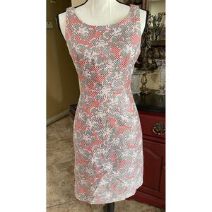 The Limited pixel floral multi colored sheath women's dress size‎ 4